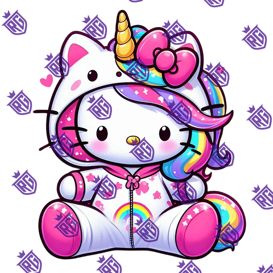 Unicorn Acrylic Blank With Decal