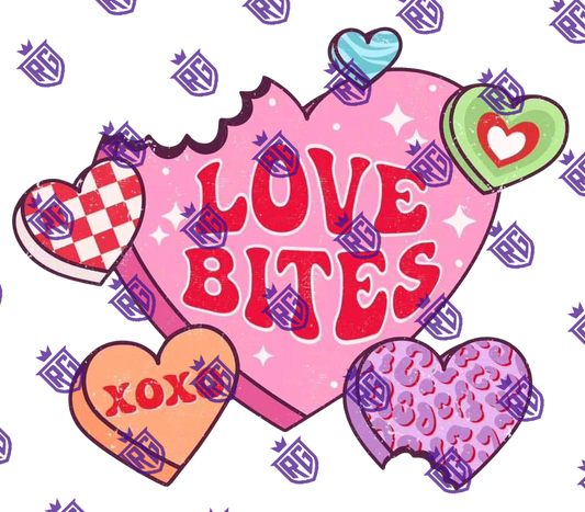 Valentines Day Acrylic Blank With Decal