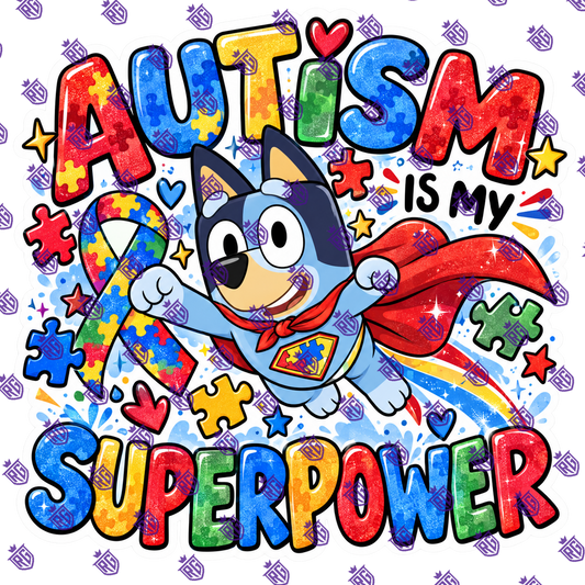 Autisum Awareness Acrylic Blank