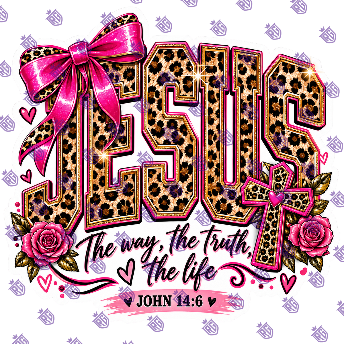 Jesus the way the truth and the life acrylic blank