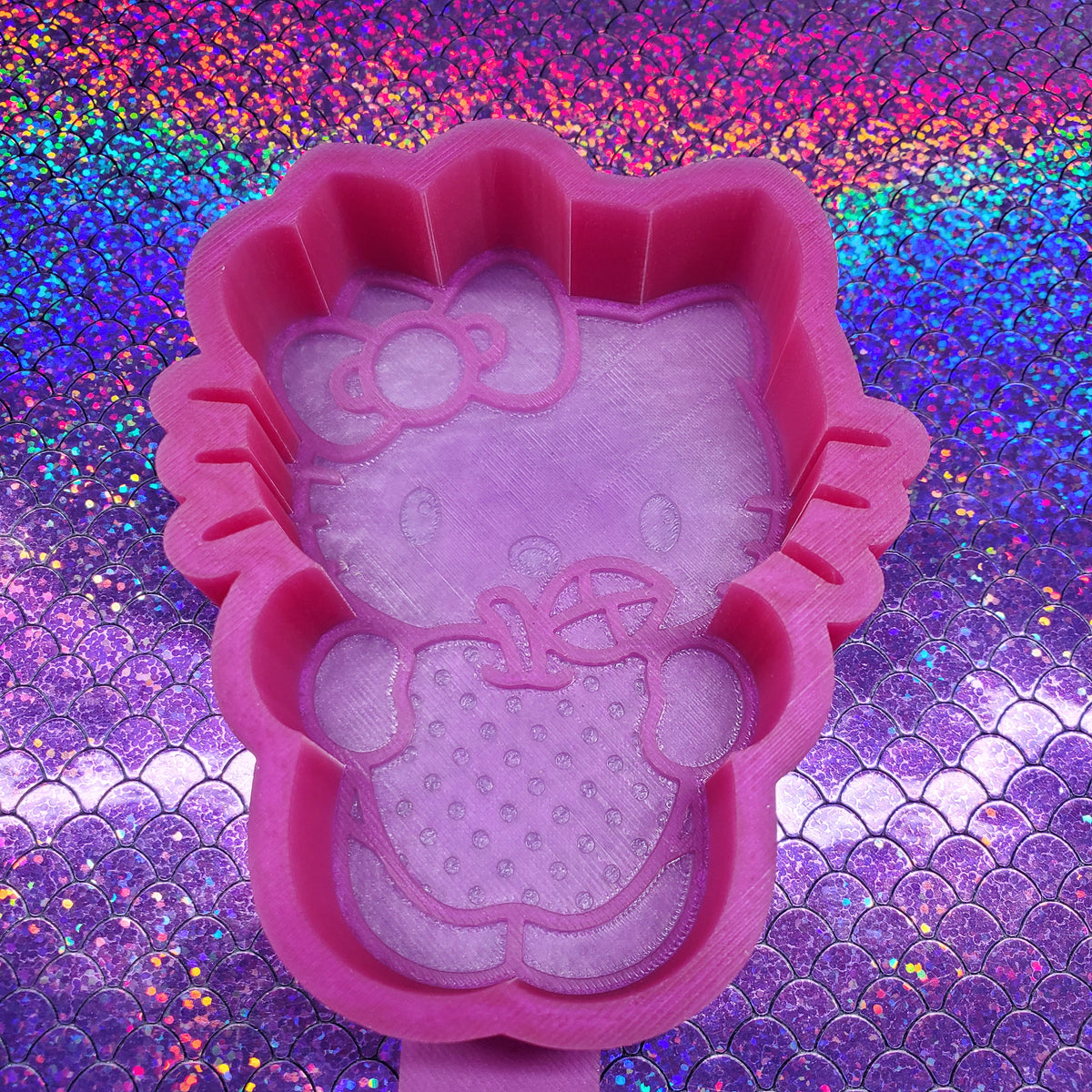 Teacher Polka Dot Apple Freshie Mold