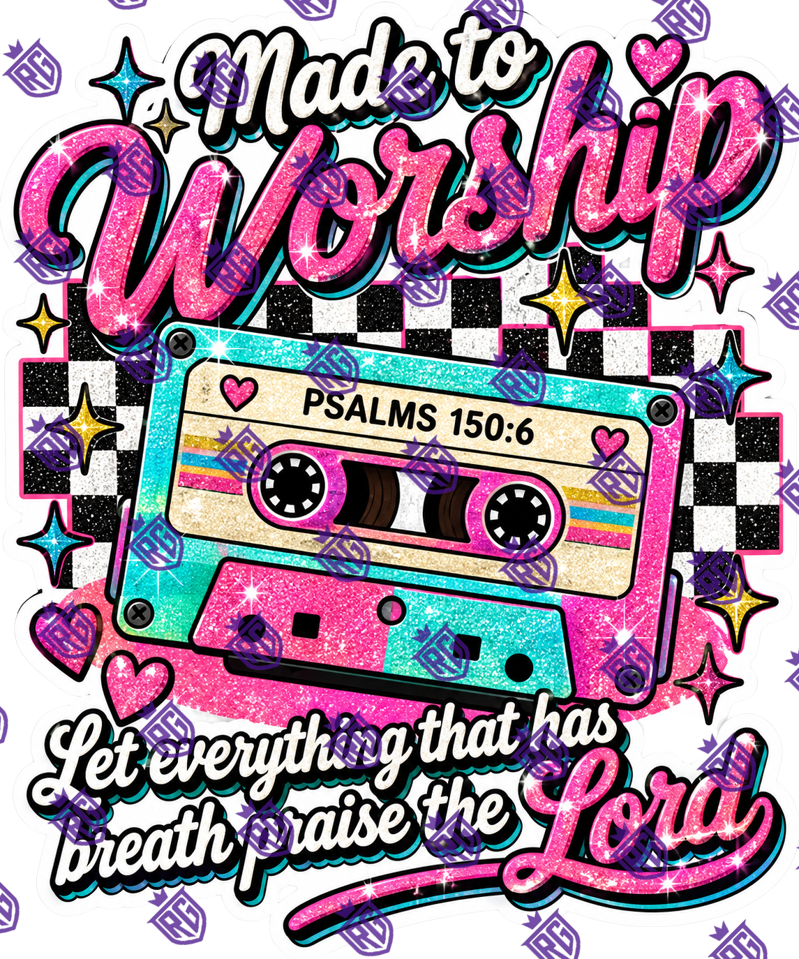 Made To Worship Acrylic Blank