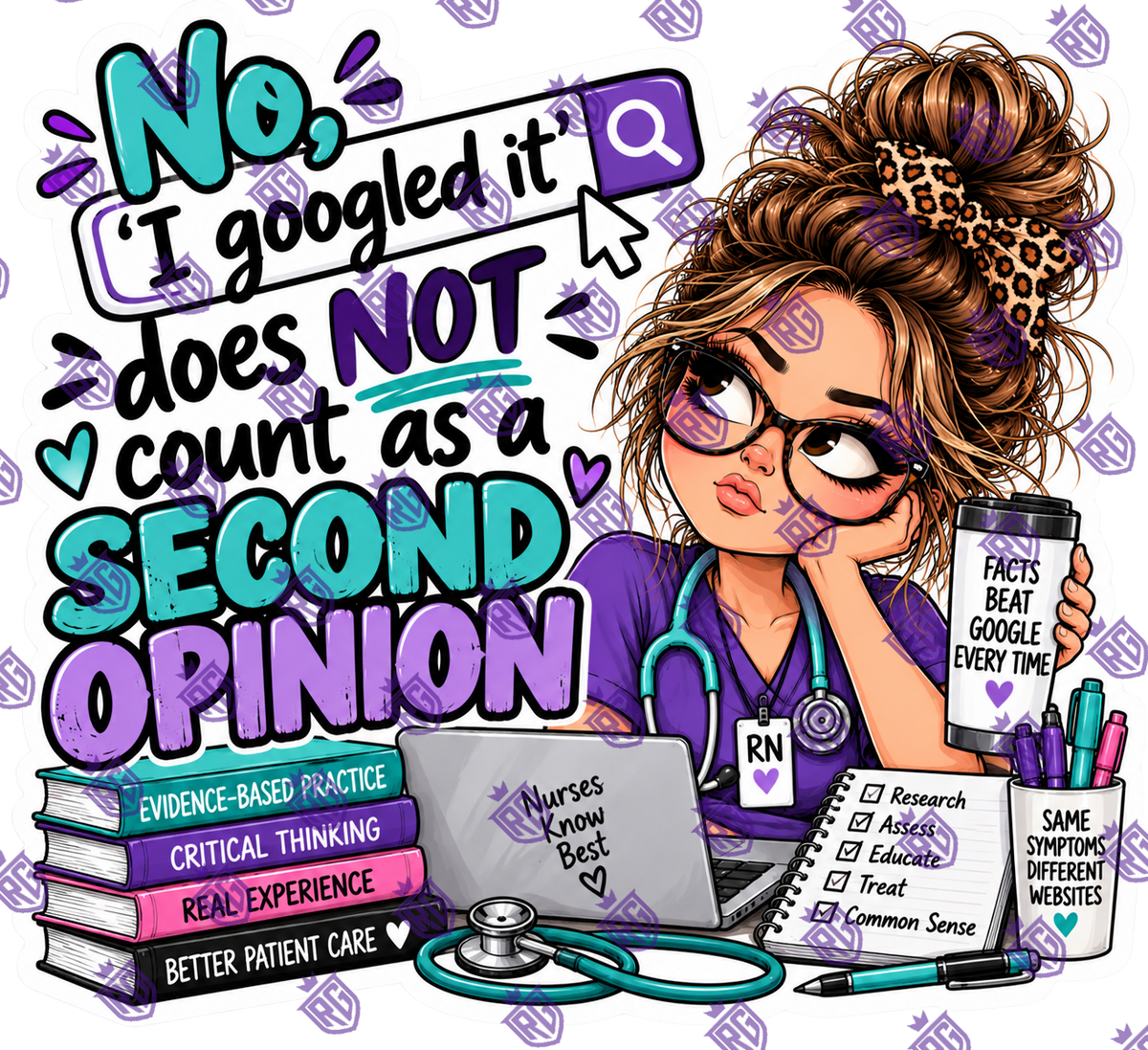 No I Googled It Does Not Count As A Second Opnion Acrylic Blank