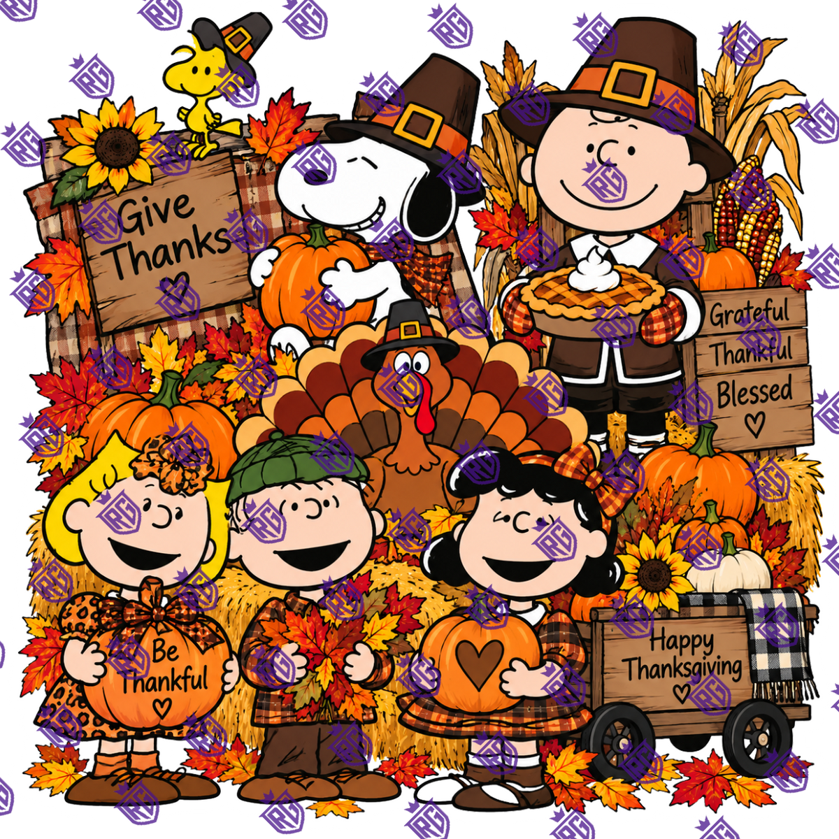 Thanksgiving Acrylic Blank