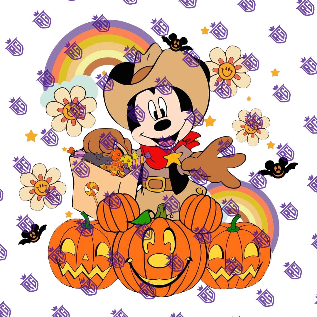 Halloween Acrylic Blank With Decal
