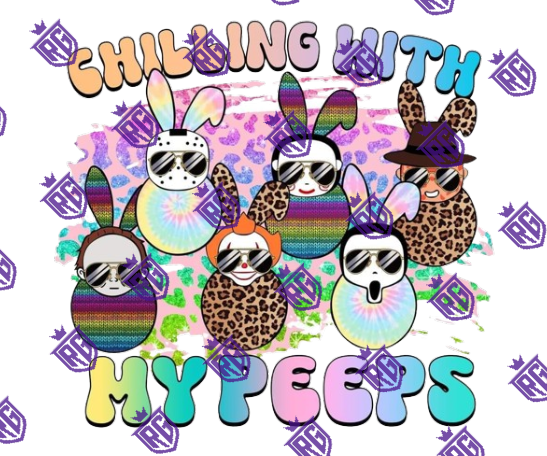 Easter Acrylic Blank With Decals