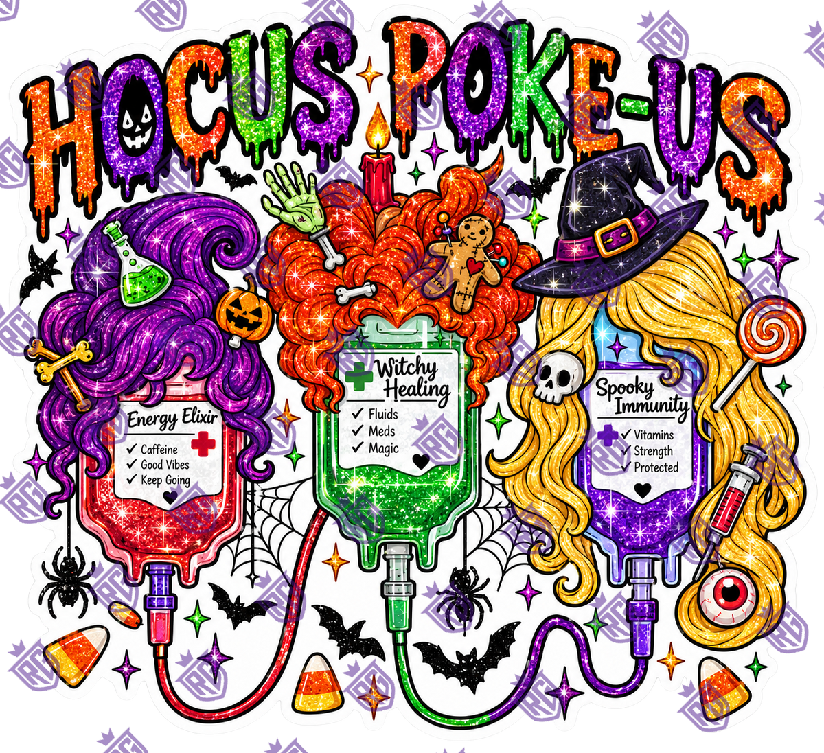 Halloween Poke Us Acrylic Blank