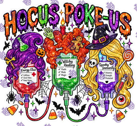 Halloween Poke Us Acrylic Blank