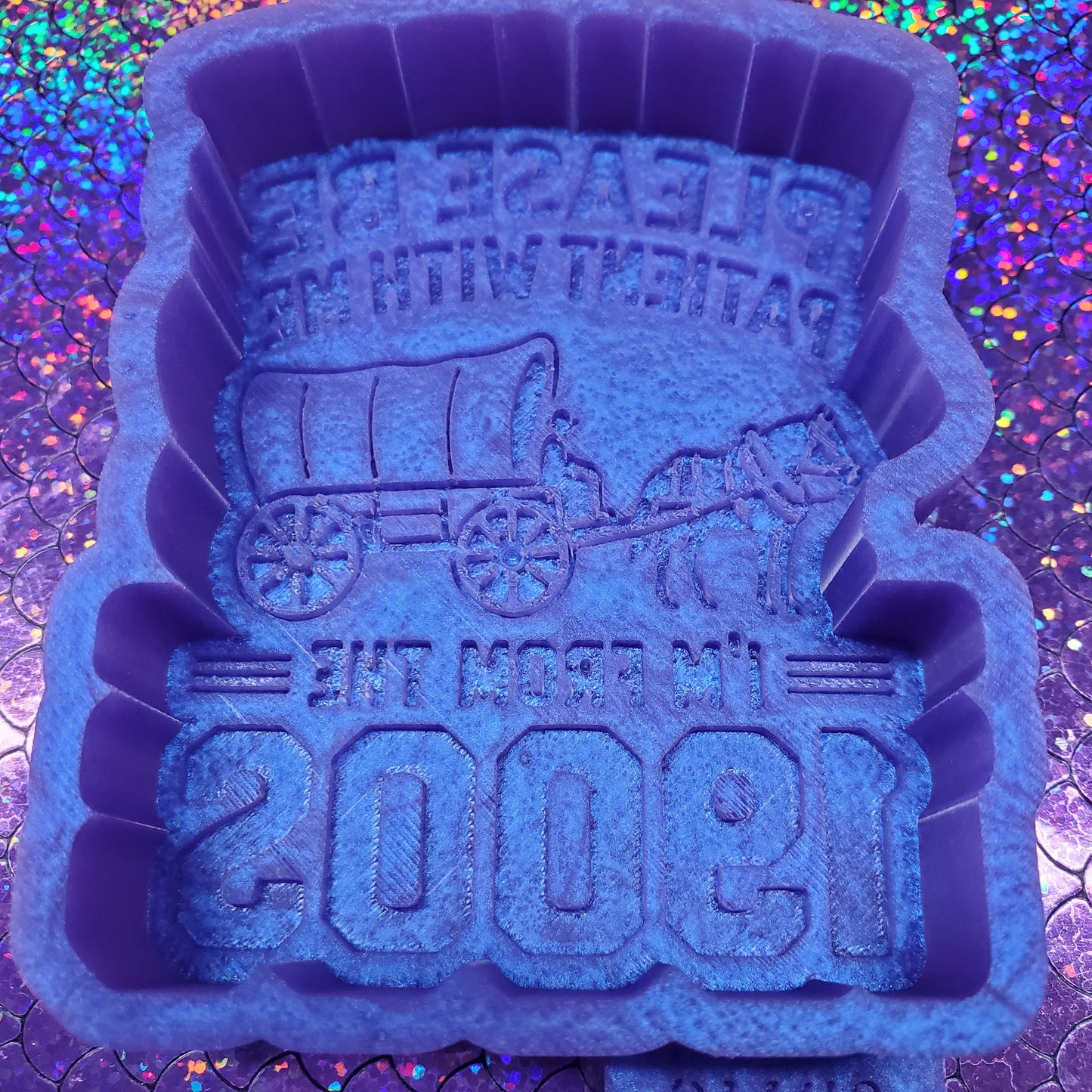 Be patient with me In from the 1800's freshie mold