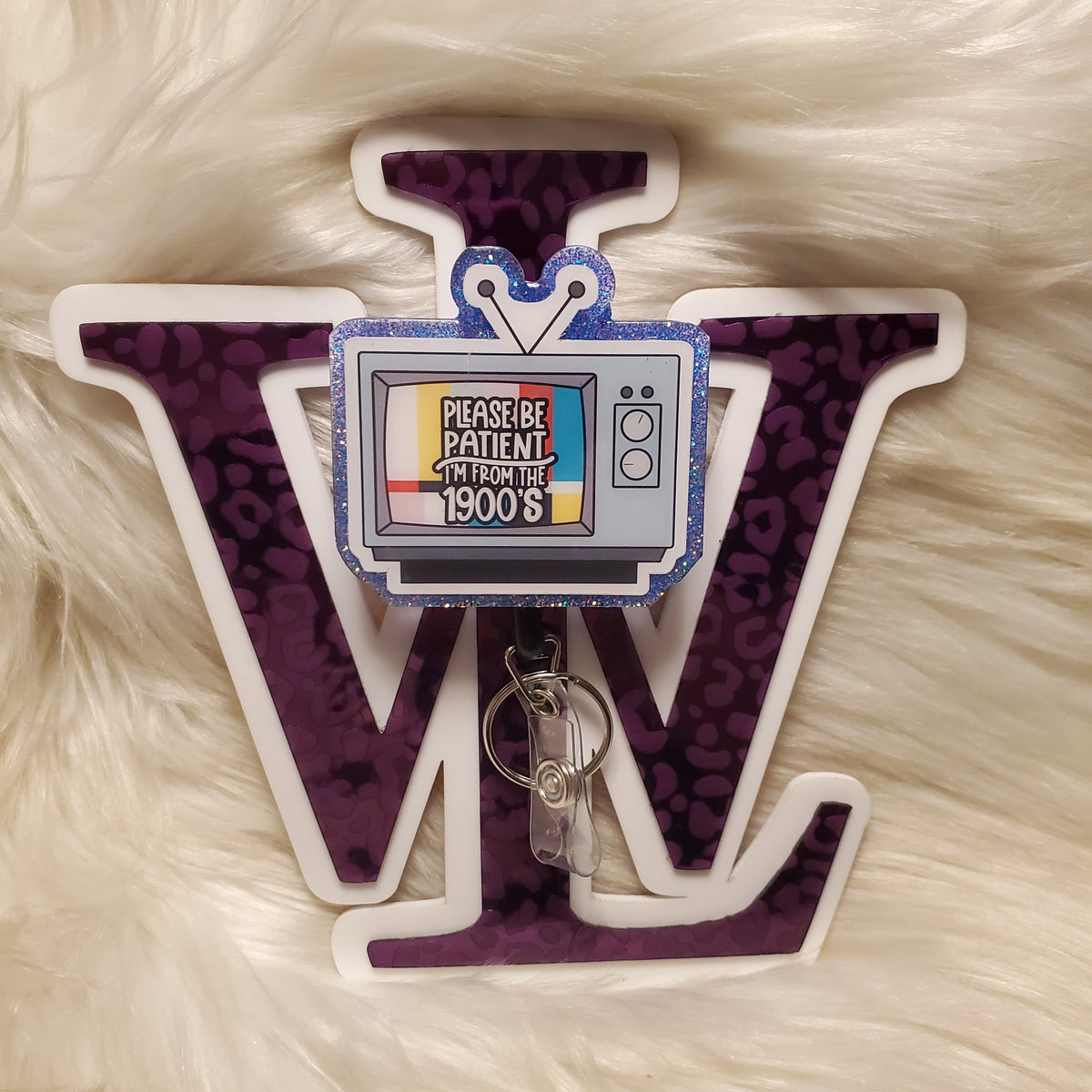 Please Be Patient With Me I'm From The 1900s Badge Reel
