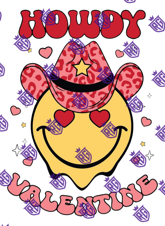 Valentines Day Acrylic Blank With Decal