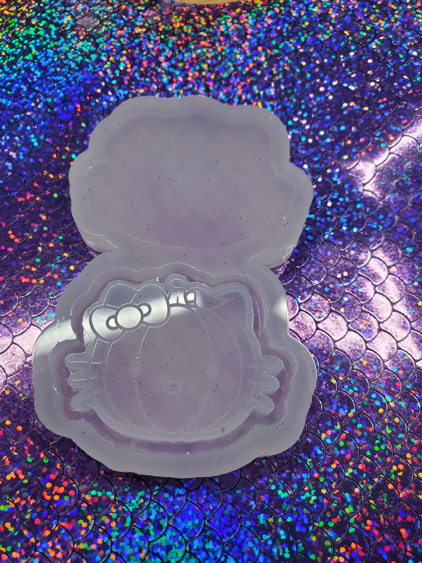 Kitty Pumpkin Shaker Mold