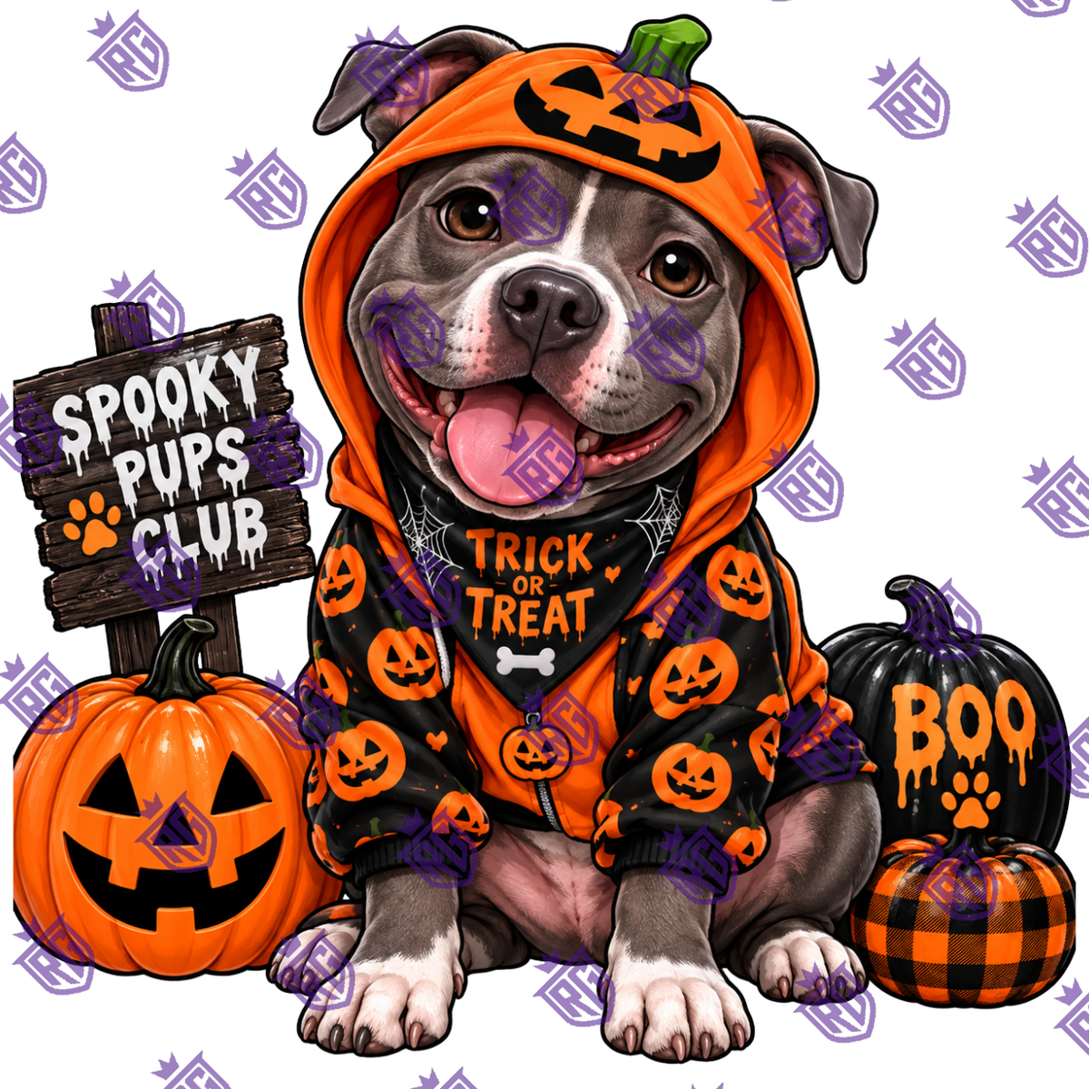 Pitty Halloween Acrylic Blank