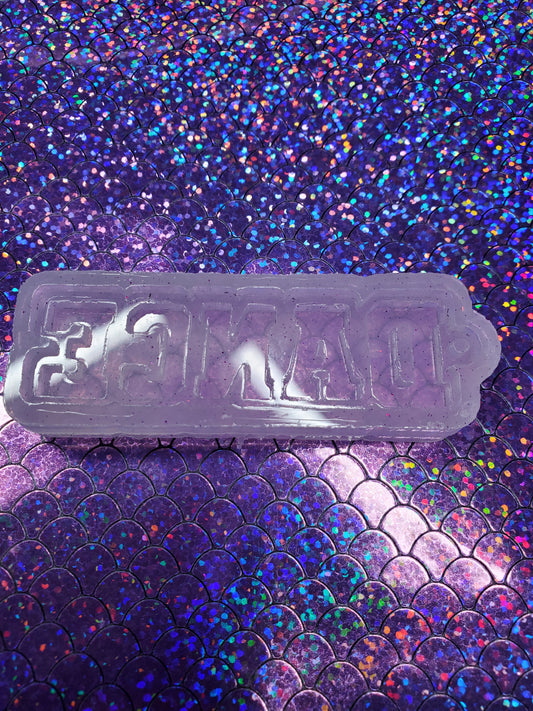 Dance Word Keychain Mold