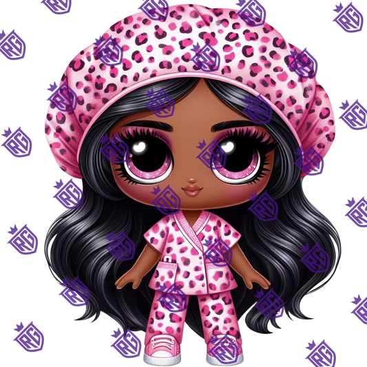 Nurse Pink Scrubs Acrylic Blank With Decal