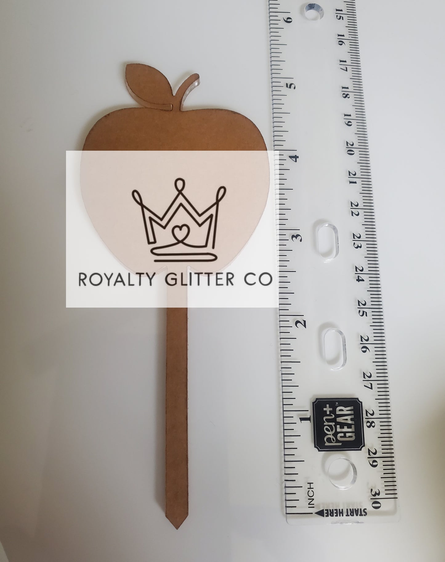 Apple garden stake